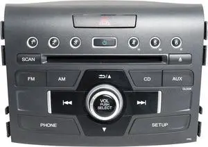 2012-2014 Honda CR-V OEM AM FM Radio CD Player 39100-T0A-A520-M1 Face Code 1XNA