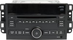 2010-2011 Chevrolet Aveo AM FM Radio Aux Single Disc CD MP3 Player 95215876