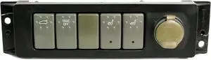 01-05 Pontiac Montana Oldsmobile Chevy Rear Temperature Control Panel 784077646