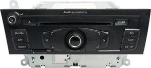 2009 Audi A4 S4 AM FM Radio 6 Disc CD/MP3 Player Telematics Model ID 8T1035195L