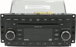 2007-10 Sebring Dodge Avenger AM FM CD Radio w Aux & Satellite P05064420AF RES 2007-10 Sebring Dodge Avenger AM FM CD Radio w Aux & Satellite P05064420AF RES