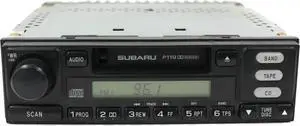 2000-02 Subaru Legacy Receiver AM FM Cassette Player 86201AE06A Face P119