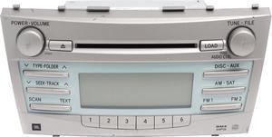 Toyota Camry 2007-2009 AMFM Radio and CD MP3 Player Part 86120-06190 Face A51823