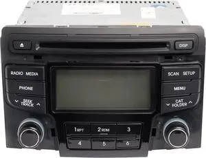 Hyundai 2012-2015 Sonata AM FM CD mp3 Player with Satellite  96180-3Q6004X