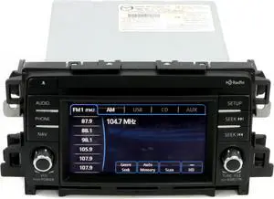 14 Mazda 6 OEM AM FM Single Disc Cd Player w 5.8 Display Screen GJS266DV0A