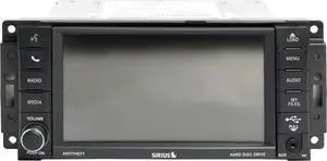 2010-2014 Chrysler Dodge Jeep OEM Original AM FM XM Radio CD DVD P05091168AA 2010-2014 Chrysler Dodge Jeep OEM Original AM FM XM Radio CD DVD P05091168AA