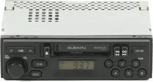Subaru 2000-2001 Legacy Radio AM FM Cassette Receiver PF-1631L C117