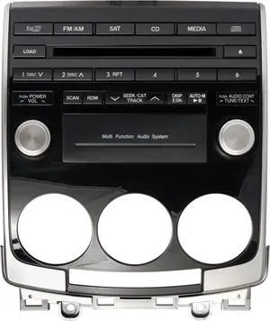 2008-10 Mazda 5 AM FM Satellite Radio 6 Disc CD MP3 Player Part Number CE5066ARX