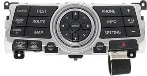 2008-2013 Infiniti G37 Navigation System Control Panel Unit Model ID 28395JK65B
