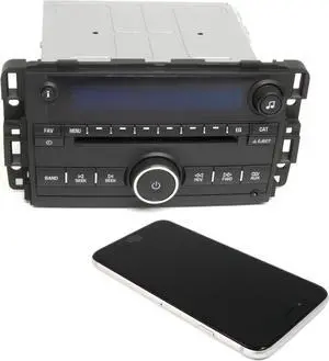 2007-2008 Chevrolet Monte Carlo Impala AM FM CD Auxiliary Bluetooth 15951758
