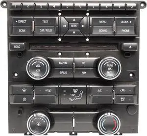 2010 Ford Mustang OEM Radio Audio Climate Control Panel AR3T-18A802-JA