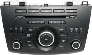2011-2013 Mazda 3 AM FM Radio Satellite Single Disc CD MP3 Player BBM566AR0