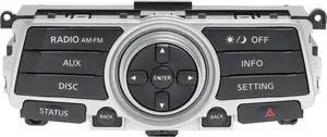 2008-2009 Infiniti EX35 Multimedia Navigation Control Panel Part ID 28395-JK60B