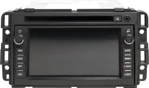 08-11 Chevrolet Trucks Radio AM FM DVD Mp3 CD Nav w Aux Input 22776896 Opt UUL