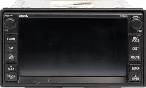 2009-12 Kia Sedona Information Navigation Display Screen Part Number 96560-4D950