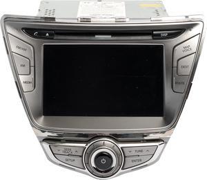 2013 Hyundai Elantra AM FM Radio SIngle Disc CD Player Navigation 965603X102FP