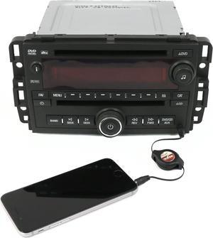 Unlocked 2007-2008 Saturn Outlook Radio AM FM CD DVD mp3 Player 25776634 Opt UVA