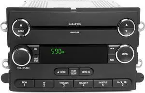 2009 Ford Edge Lincoln MKX OEM AM FM Radio Mp3 6 Disc CD Player 8T4T-18C815-FD