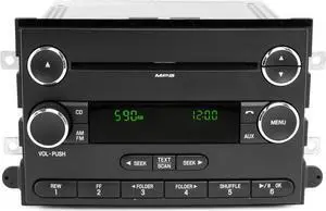 07-09 Ford Mercury Fusion Milan AM FM Single Disc CD Player Radio 9E51-18C869-BA