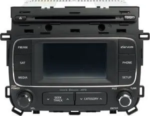 2014-2016 Kia Forte AM FM XM Bluetooth Single Disc CD MP3 Player 96160-A7401WK