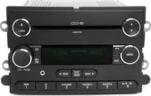 2008-09 Ford Taurus X AM FM Radio 6 CD Player w Auxiliary Input 8F9T-18C815-GB