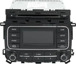 2014-16 Kia Forte AM FM Sirius MP3 Bluetooth Single-Disc CD Player 96170-A7771WK