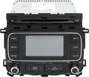 2015-2016 Kia Forte AM FM Sirius XM Bluetooth MP3 w Single-Disc CD 96180-A7890WK