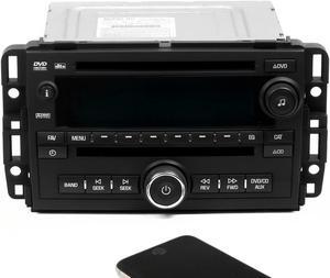 2010-12 Buick GMC AM FM CD DVD Radio w Aux & Bluetooth Mod UNLOCKED 20940022 UUJ