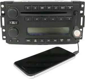 2008-09 Chevrolet Uplander Radio AM FM CD Factory Aux Jack Part Number 15878234