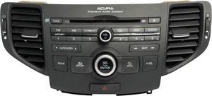 2009-2010 Acura TSX AM FM Receiver Single Disc CD Player 1XA3  39100-TL2-A000