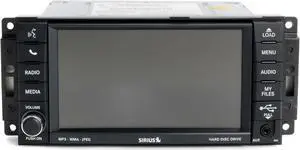 2010-14 Dodge Charger AMFM Radio SiriusXM CD DVD Player Aux Input 05064959AH RBZ