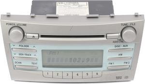2007-09 Toyota Camry AM FM Radio Single Disc CD MP3 Player 86120-06180 OPT 11815