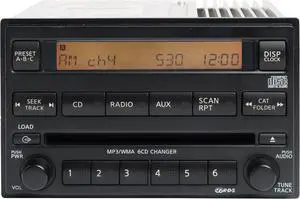 2007-2008 Nissan Frontier AM FM MP3 Receiver Single-Disc CD Player 28185 Z505A