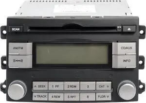 2009-2012 Hyundai Veracruz AM FM MP3 Single-Disc CD Player Sat Ready 96120-3J700