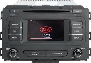 2014-16 Kia Sedona AM FM MP3 Single-Disc CD Player Sat Ready 96160-A900WAC