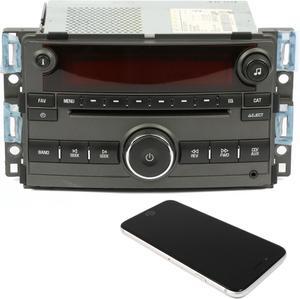 2009 Saturn Aura AM FM Radio MP3 CD Player with Aux Input & Bluetooth 25833954