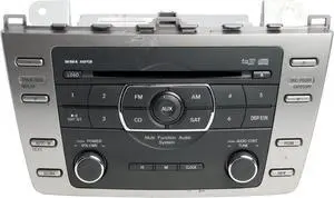 2009-10 Mazda 6 AM FM MP3 Receiver With 6-Disc CD Player Model Number GS3N669RXD 2009-10 Mazda 6 AM FM MP3 Receiver With 6-Disc CD Player Model Number GS3N669RXD