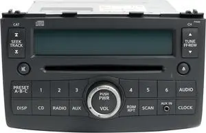 2008 Nissan Rogue AM FM Radio Receiver & Aux w Single-Disc CD Player 28185-JM000