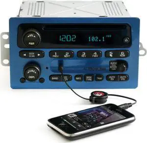 Chevy GMC Truck 2005-09 Radio AM FM CD Player w Aux Input 15850275 Sapphire Blue