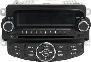 2012 Chevrolet Sonic AM FM SAT Radio Single Disc CD Bluetooth Ready 95179051