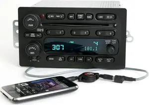 GMC Chevy Truck 2005-09 Radio AM FM 6 Disc CD Player w Auxiliary Input 15234935