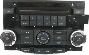 2010-12 Ford Fusion Mercury Milan Audio Control Panel Part Number 9E5T-18A802-AE