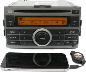 2007 2008 2009 OEM Nissan Sentra AM FM CD w Factory w Aux 28185ET000