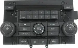 2009-2011 Ford Focus AM FM CD Radio Controls Module Part Number 9S4T-18A802-AB