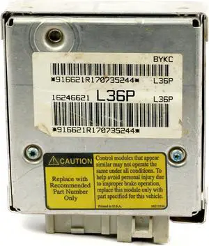 1997 Pontiac Grand Prix ABS Steering LH OEM Chassis Control Module Part 16246621