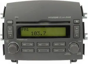 2008 Hyundai Sonata Radio AM FM CD Satellite 96180-0A600QZ Opt 960S