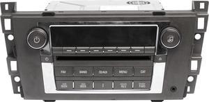 2007-2009 Cadillac DTS AM FM Radio Single Disc CD MP3 Player 25818943 with AUX