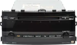 2006-2009 Toyota Prius Radio AM FM w 6 Disc CD Part Number 86120-47210 ID 51825 2006-2009 Toyota Prius Radio AM FM w 6 Disc CD Part Number 86120-47210 ID 51825