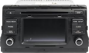 2017-2018 Kia Optima AM FM Sat-Ready Radio CD MP3 Player 5" Display 96180A8150WK