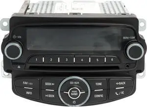2012 Chevrolet Sonic AM FM Radio Aux Single-Disc CD Player 95179050